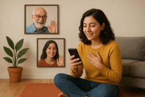 How My Family Helps Me Stay Grounded From Afar